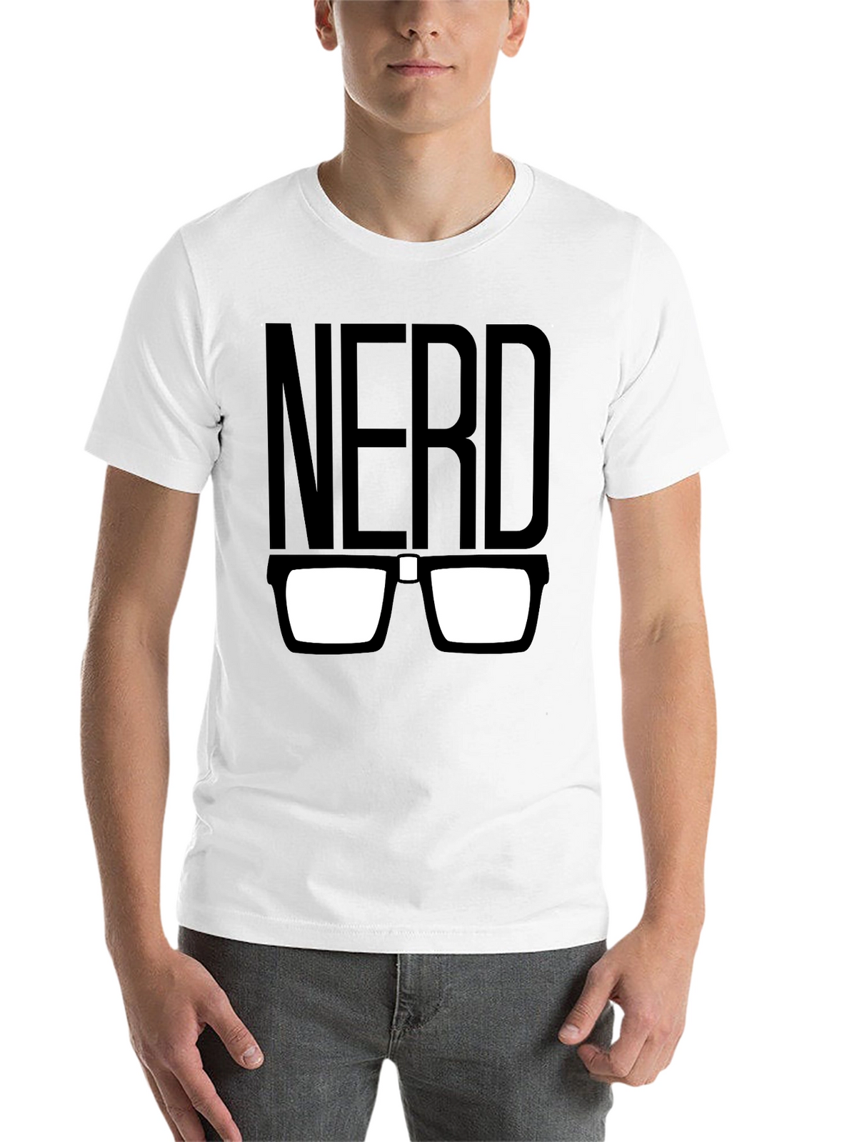 Nerd Glasses T-Shirt - Geek Chic Tee