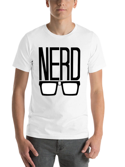 Nerd Glasses T-Shirt - Geek Chic Tee