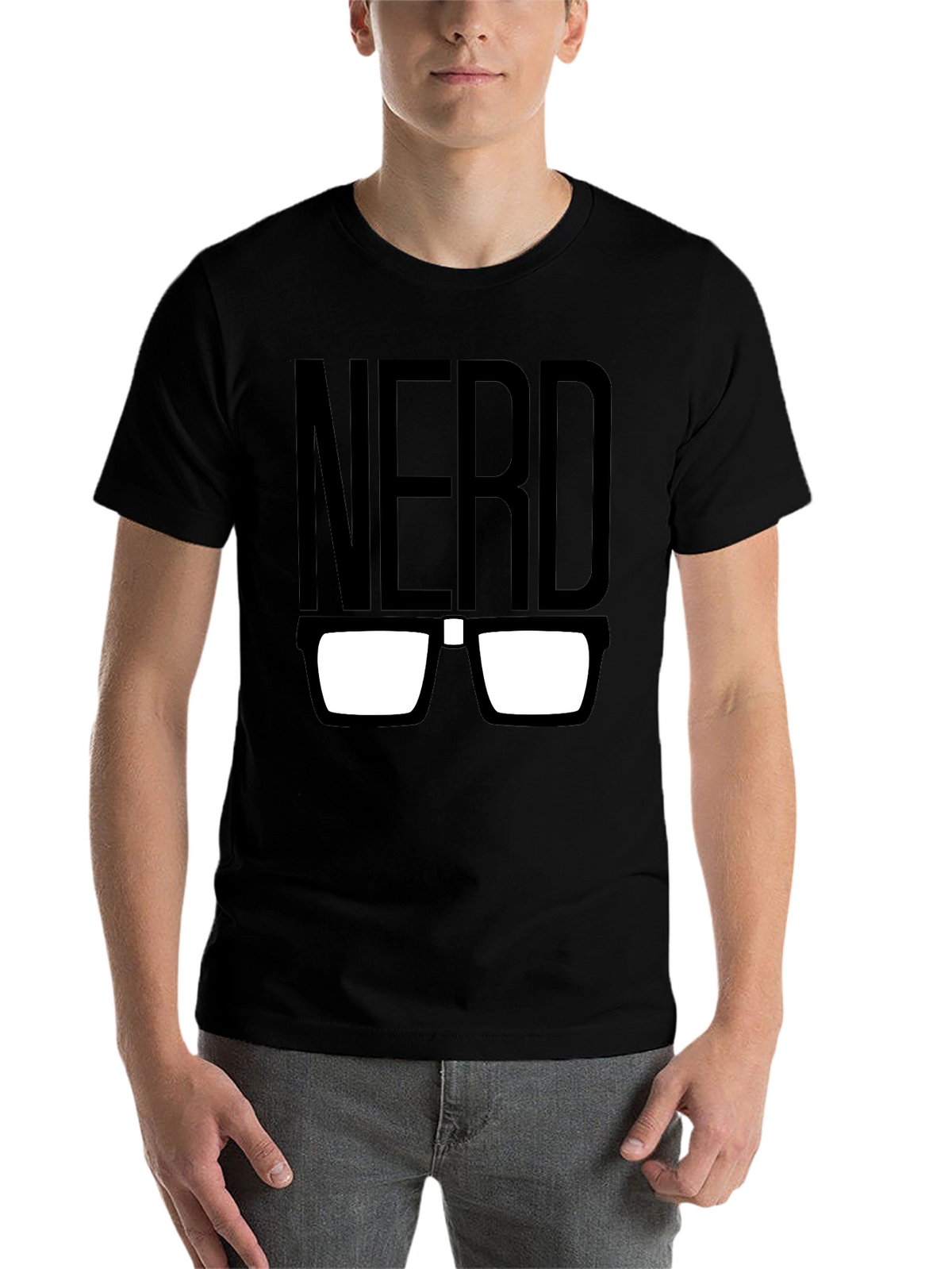 Nerd Glasses T-Shirt - Geek Chic Tee