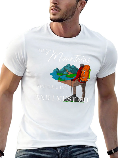 Mountain Calling Graphic Tee - Adventure Awaits!