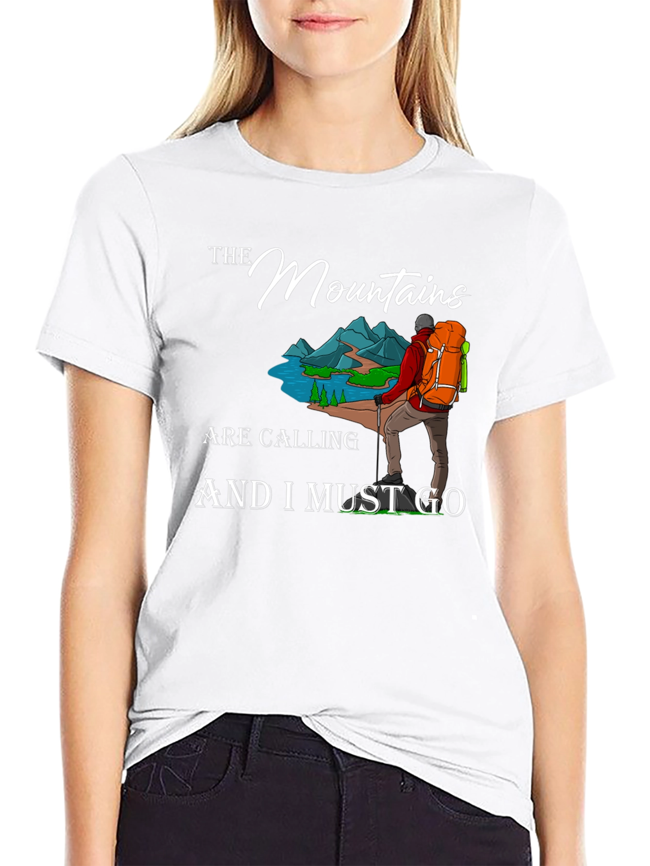 Mountain Calling Graphic Tee - Adventure Awaits!