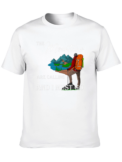 Mountain Calling Graphic Tee - Adventure Awaits!