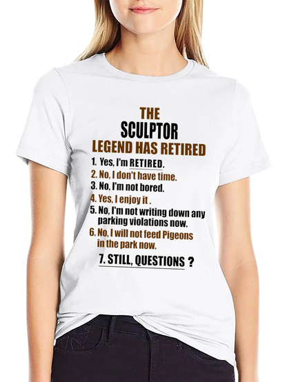Sculptor Legend Retired Graphic T-Shirt