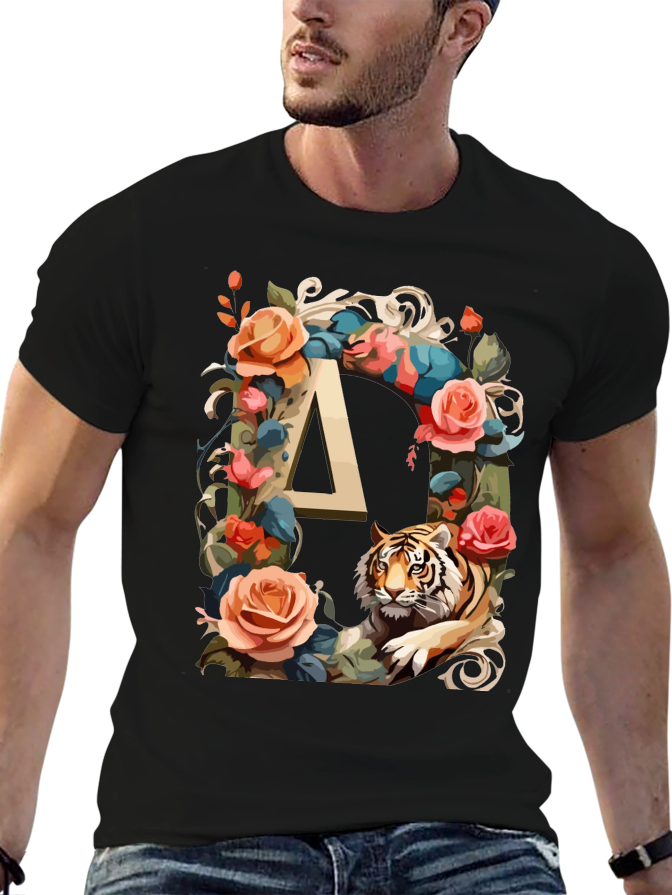 Floral Tiger Delta T-Shirt