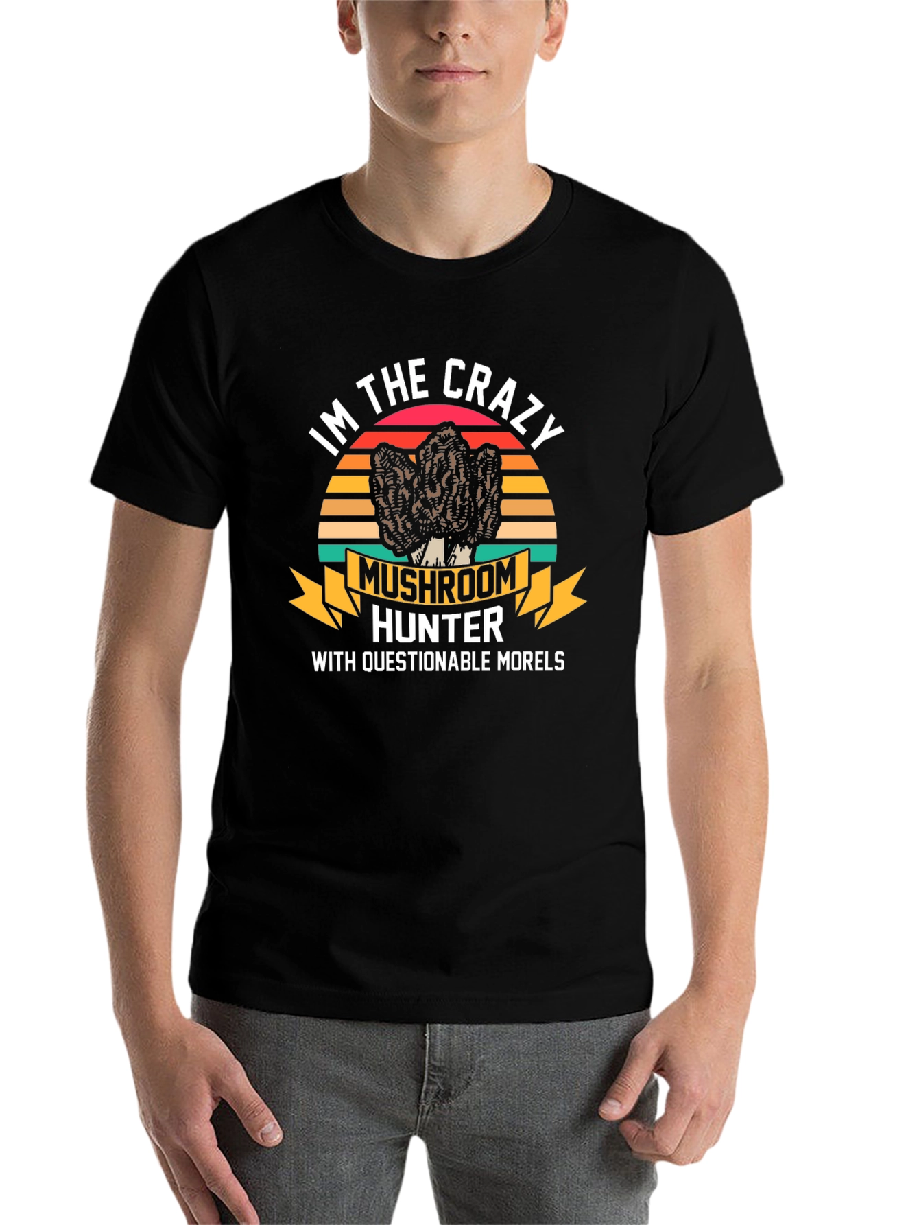 Crazy Mushroom Hunter T-Shirt