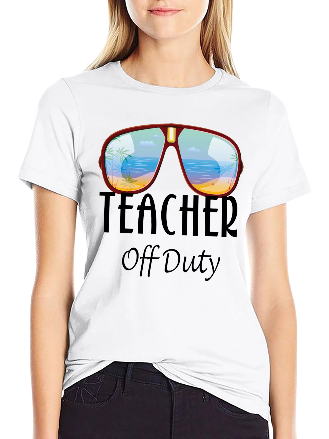 Teacher Off Duty Graphic Tee