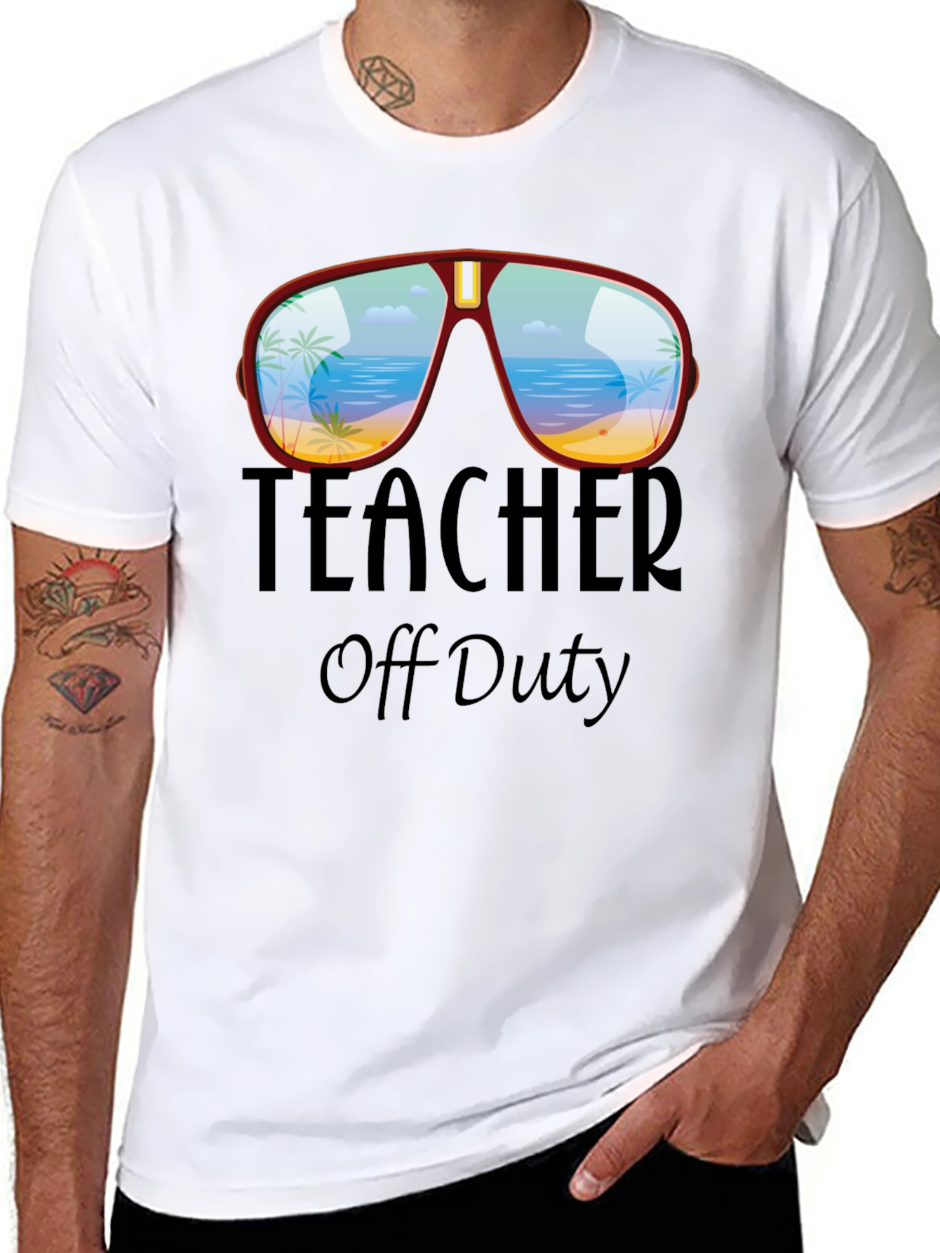 Teacher Off Duty Graphic Tee