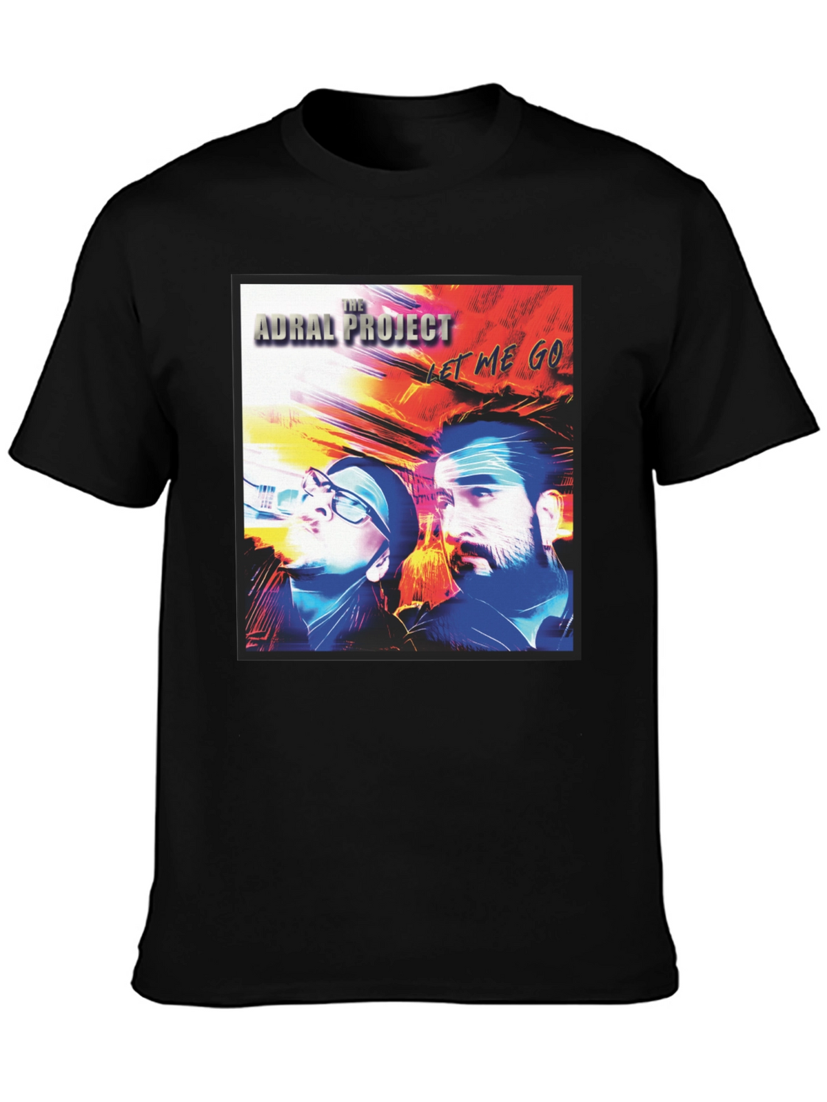 The Adral Project Let Me Go Black T-Shirt