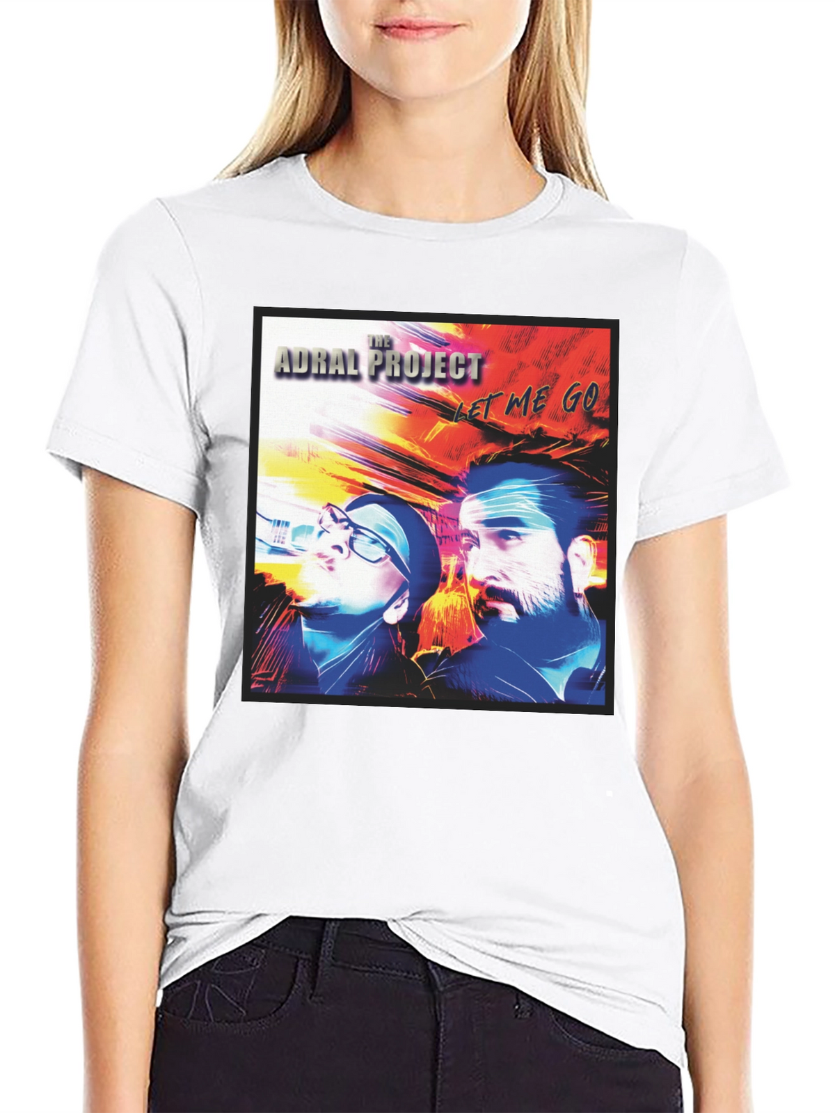 The Adral Project Let Me Go Black T-Shirt