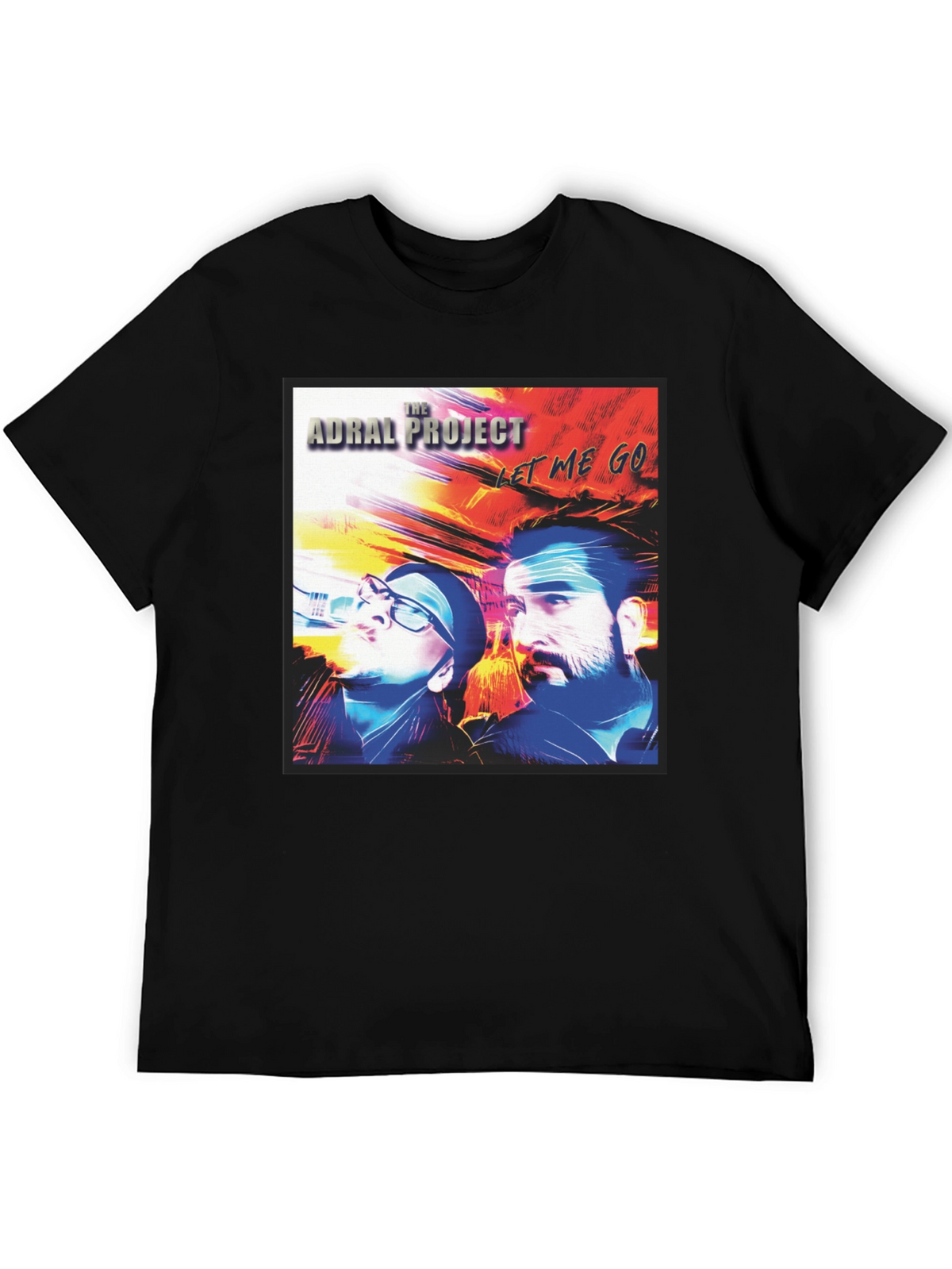 The Adral Project Let Me Go Black T-Shirt