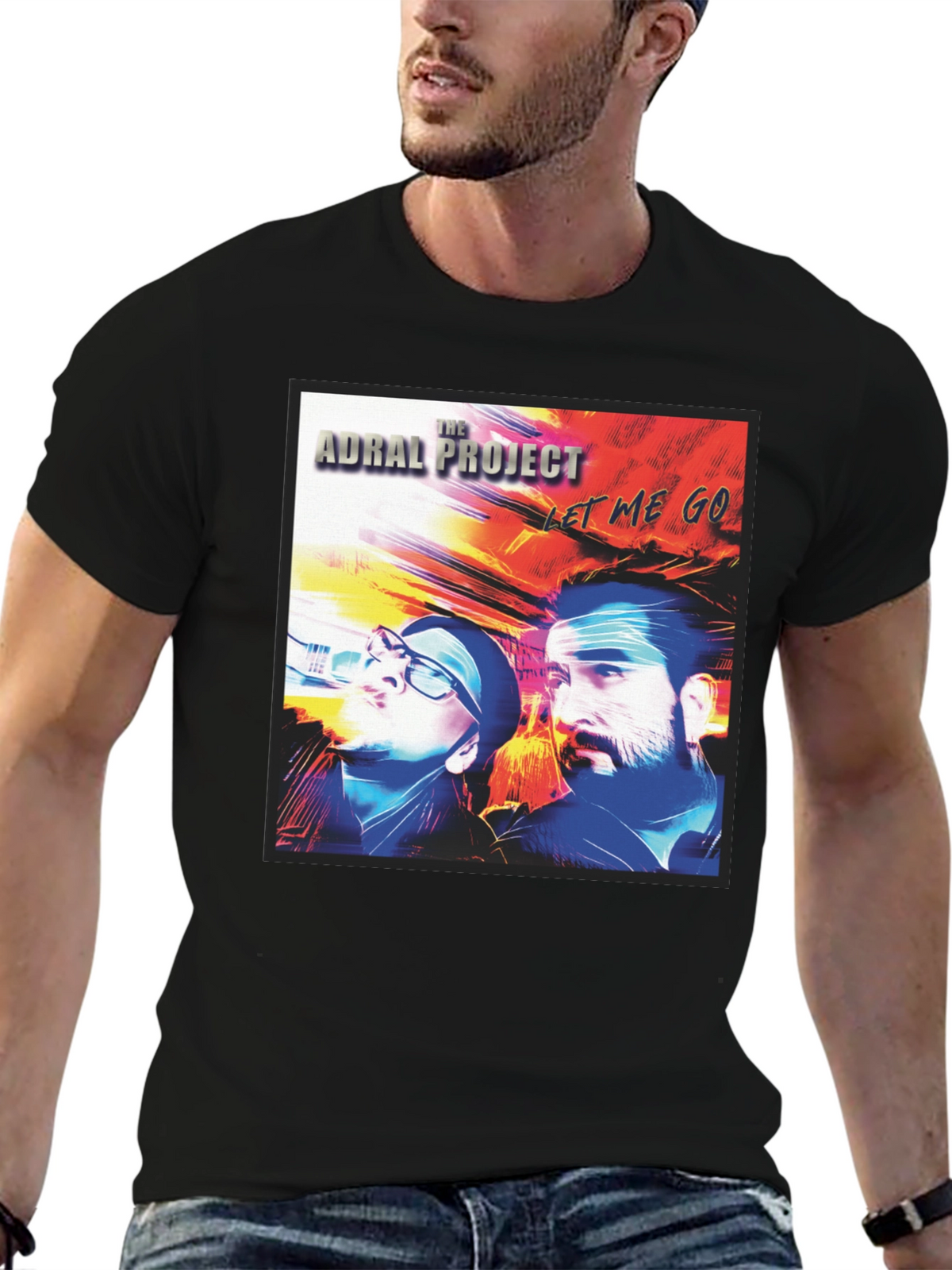 The Adral Project Let Me Go Black T-Shirt