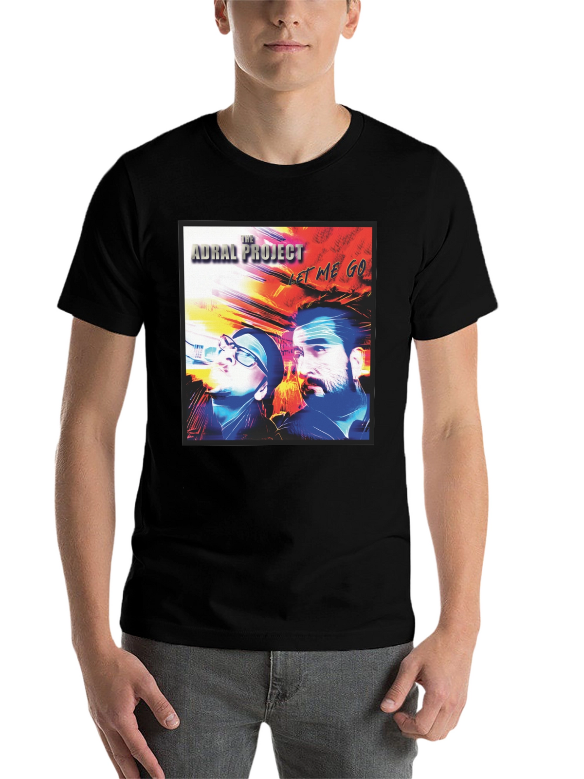 The Adral Project Let Me Go Black T-Shirt