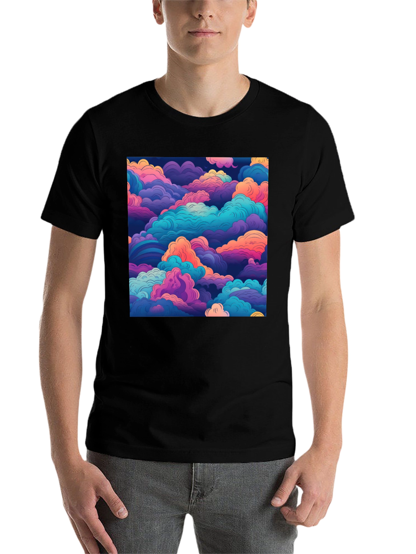 Cloudscape T-Shirt - Soft Cotton Graphic Tee
