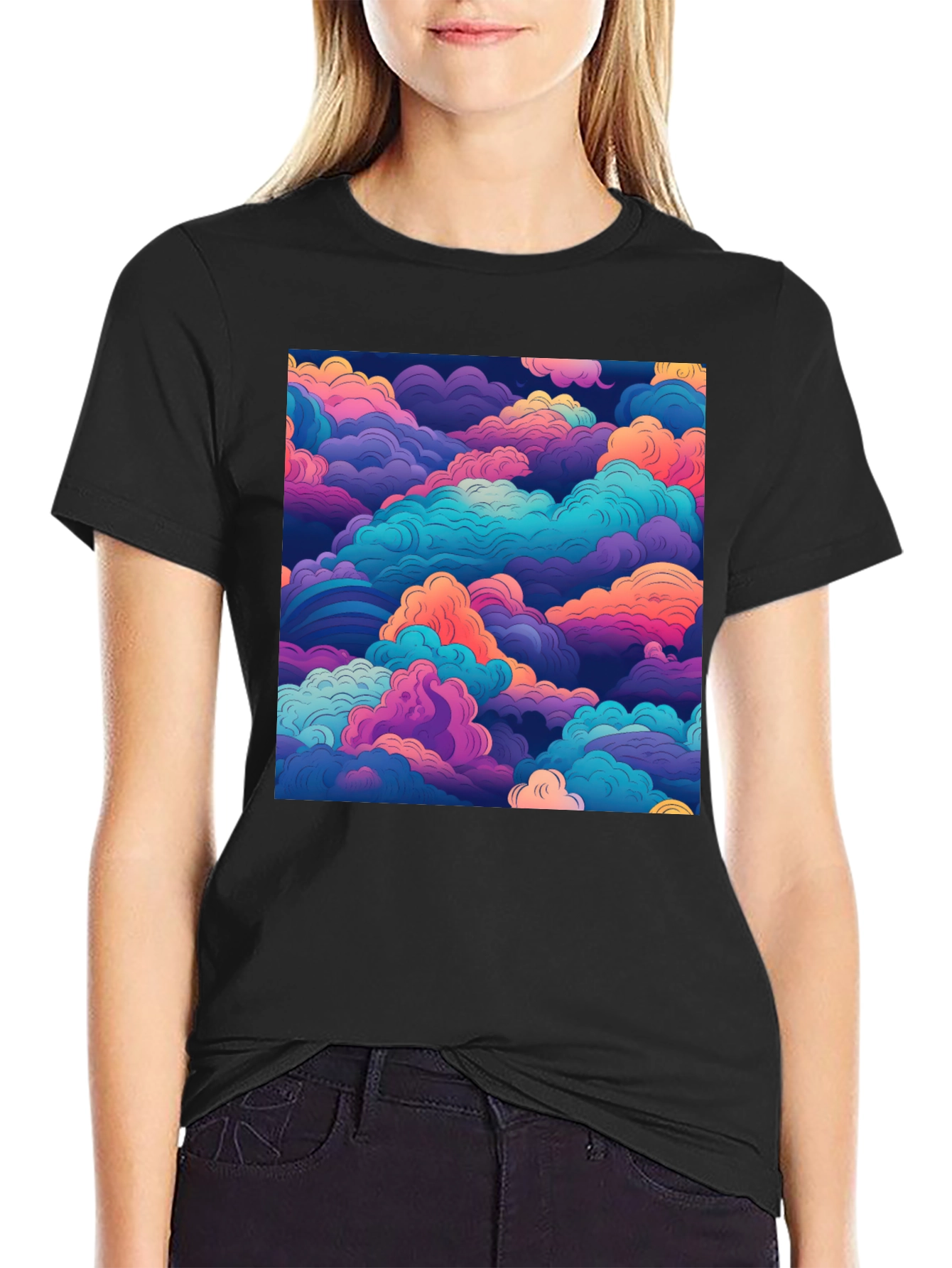 Cloudscape T-Shirt - Soft Cotton Graphic Tee