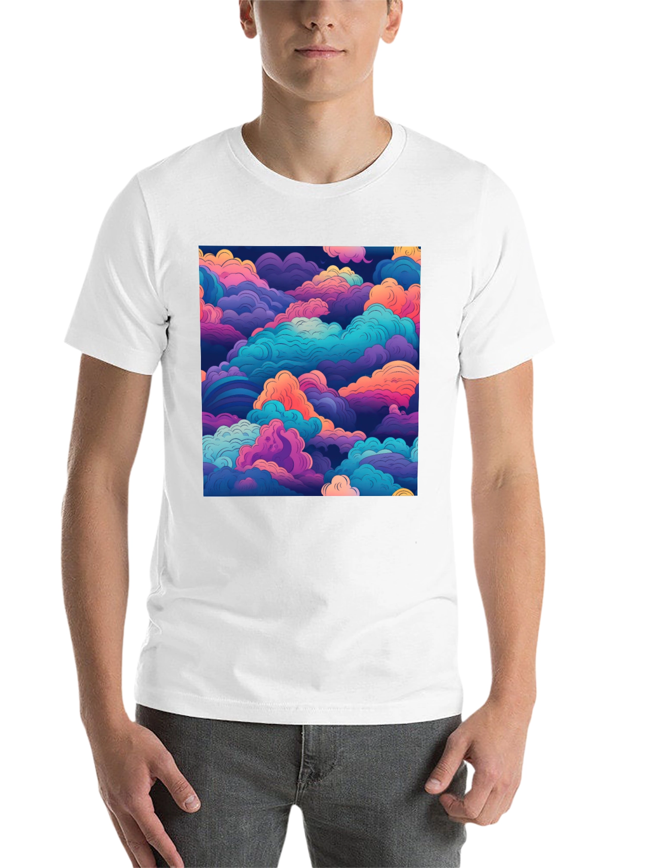 Cloudscape T-Shirt - Soft Cotton Graphic Tee