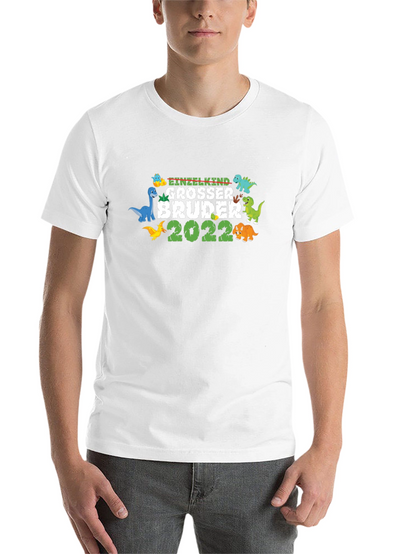 Einzelkind Grosser Bruder 2022 Dinosaur T-Shirt