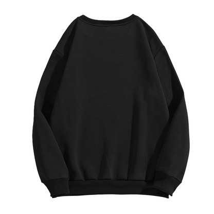 Retro NEW YORK CHEERFUL Lightning Graphic Crewneck Sweatshirt