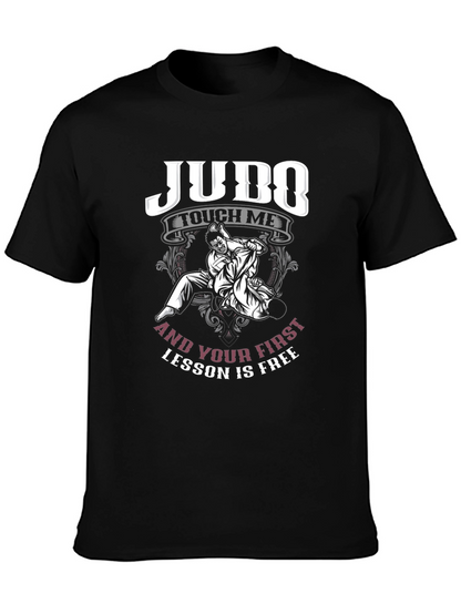 Judo Touch Me Funny Martial Arts T-Shirt