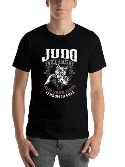 Judo Touch Me Funny Martial Arts T-Shirt