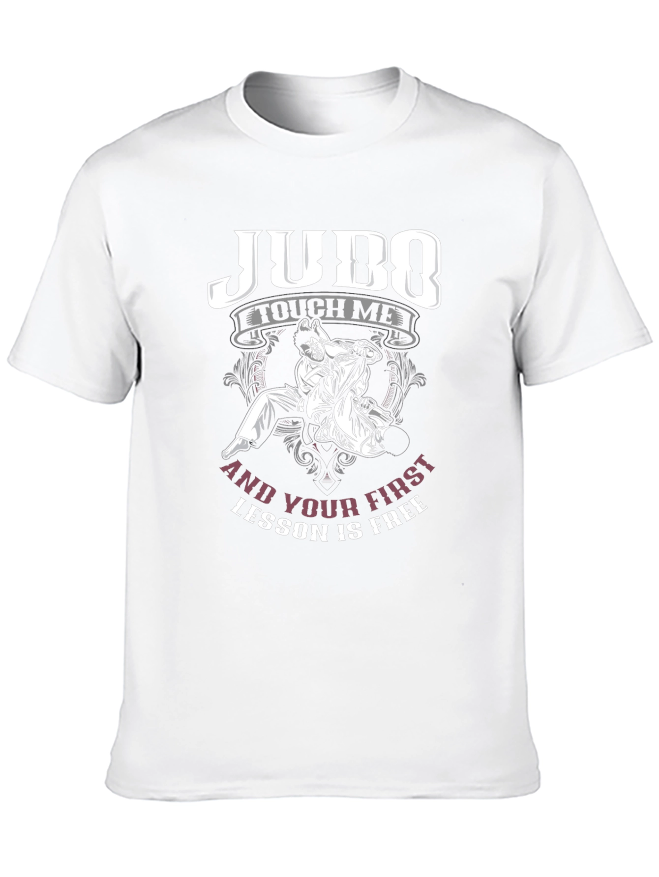 Judo Touch Me Funny Martial Arts T-Shirt