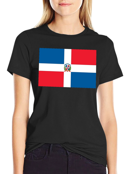 Dominican Republic Flag Graphic T-Shirt