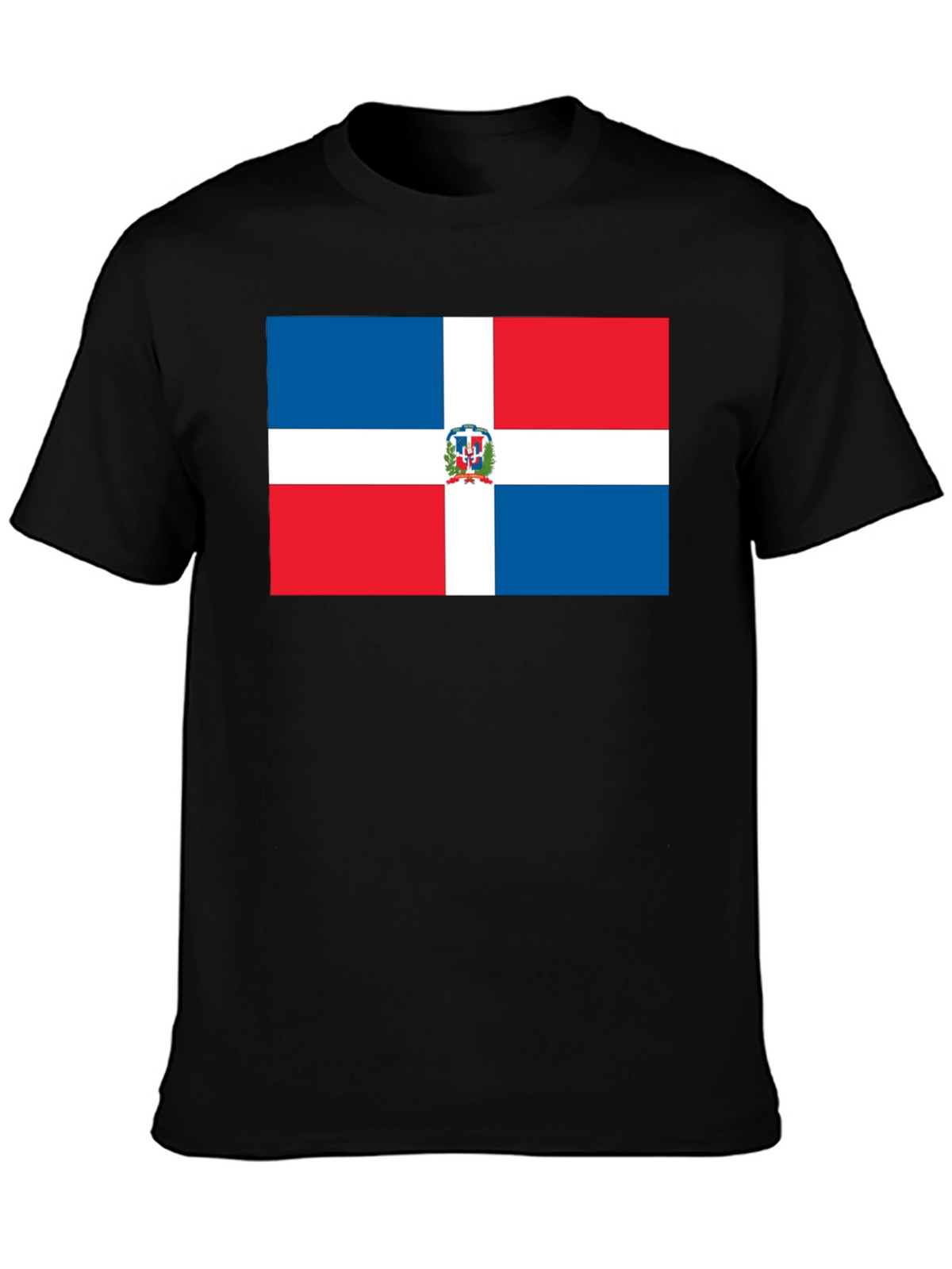 Dominican Republic Flag Graphic T-Shirt