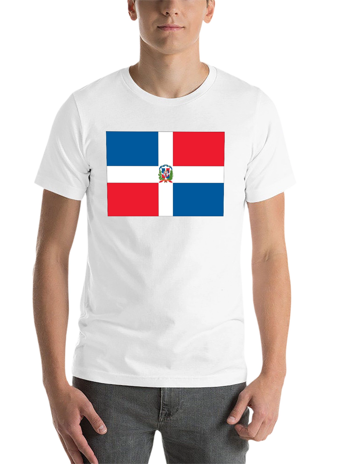 Dominican Republic Flag Graphic T-Shirt