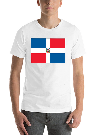 Dominican Republic Flag Graphic T-Shirt