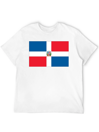 Dominican Republic Flag Graphic T-Shirt