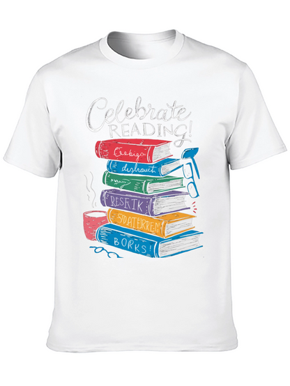 Celebrate Reading T-Shirt - Book Lover Tee