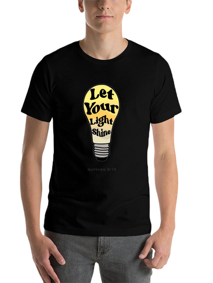 Let Your Light Shine T-Shirt - Matthew 5:16