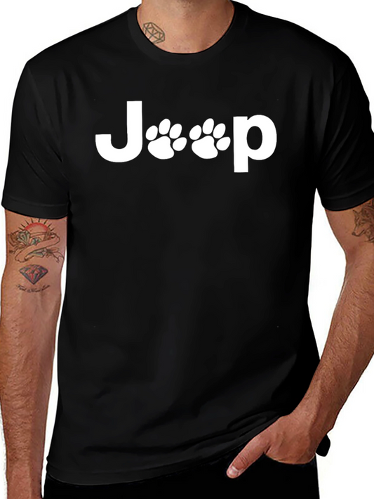 Jeep Paw Print T-Shirt - Black