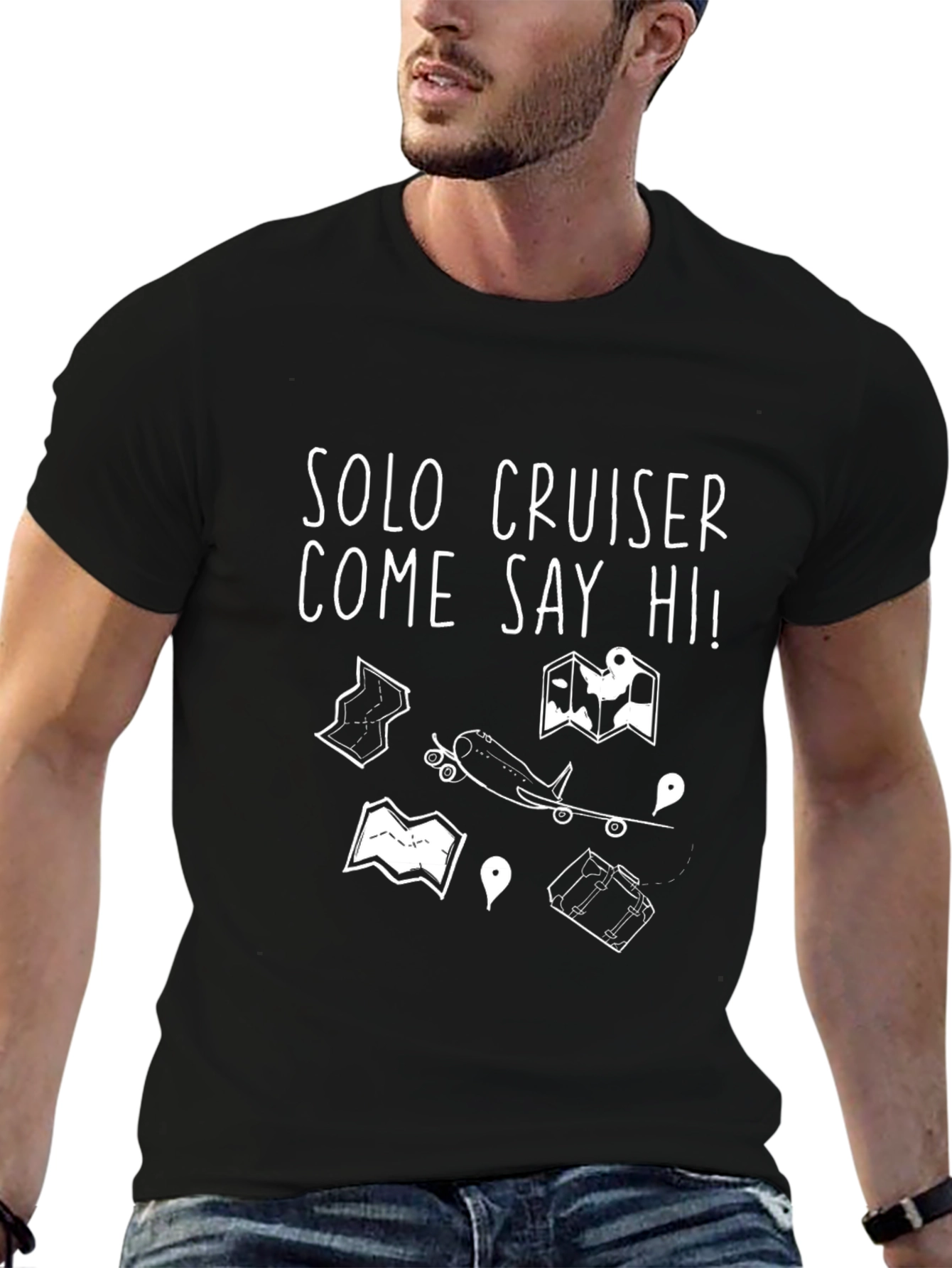 Solo Cruiser T-Shirt: Travel Adventure Tee