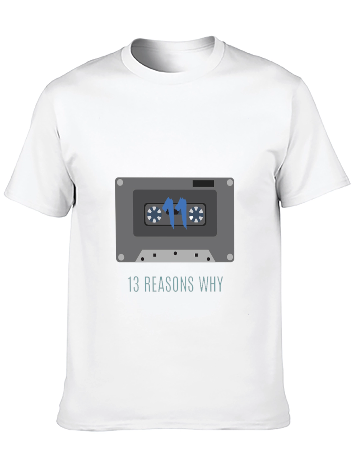 13 Reasons Why Cassette Tape Graphic T-Shirt