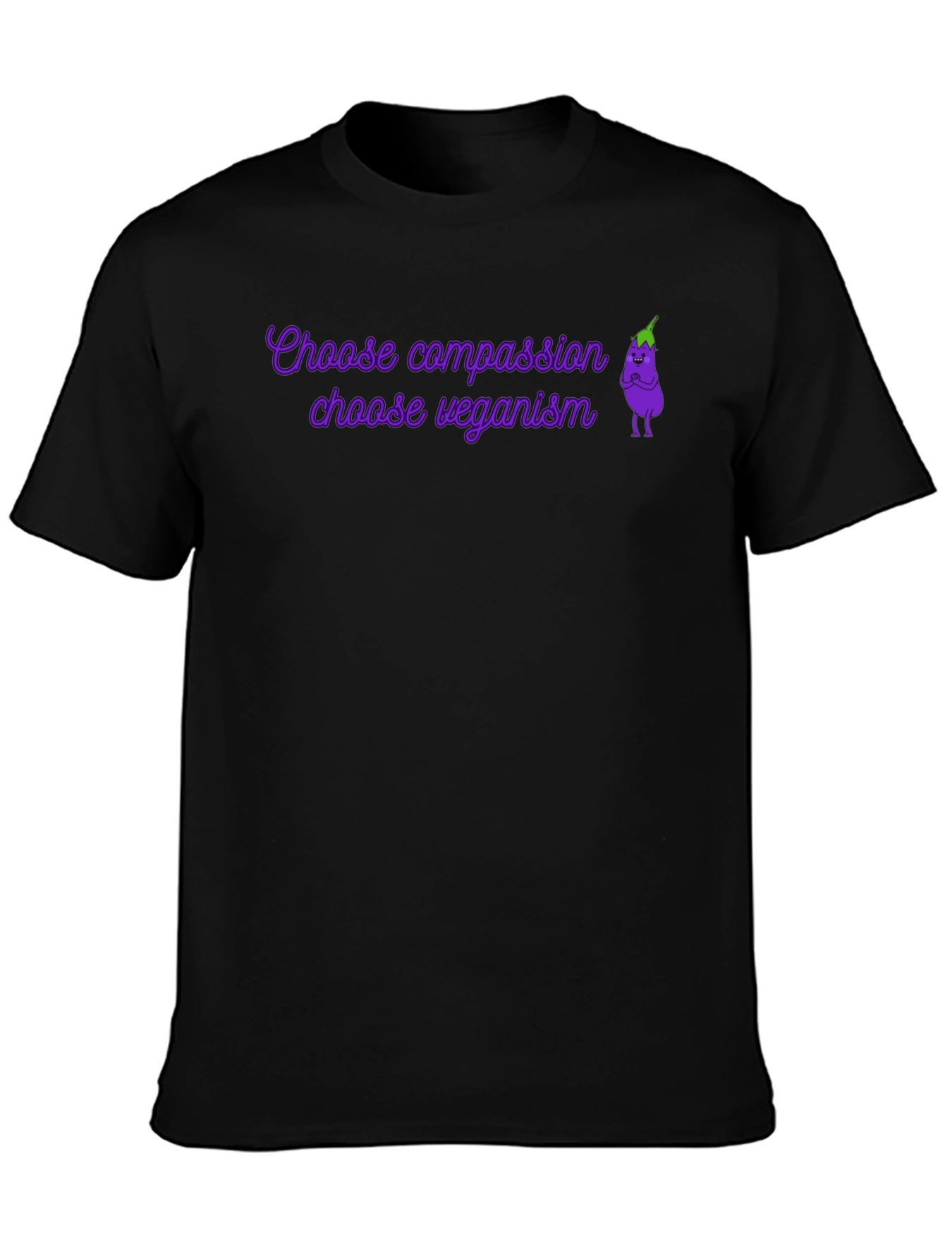 Vegan T-Shirt: Choose Compassion Choose Veganism