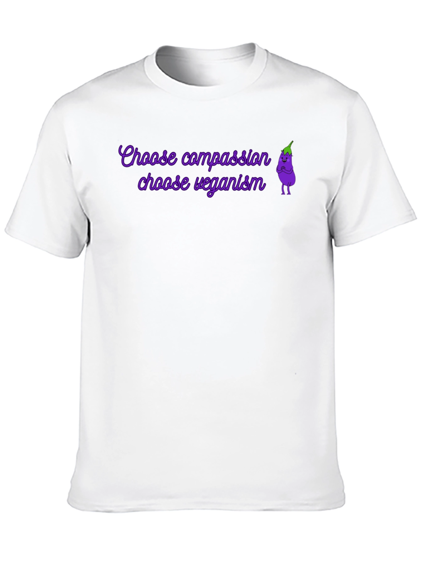 Vegan T-Shirt: Choose Compassion Choose Veganism