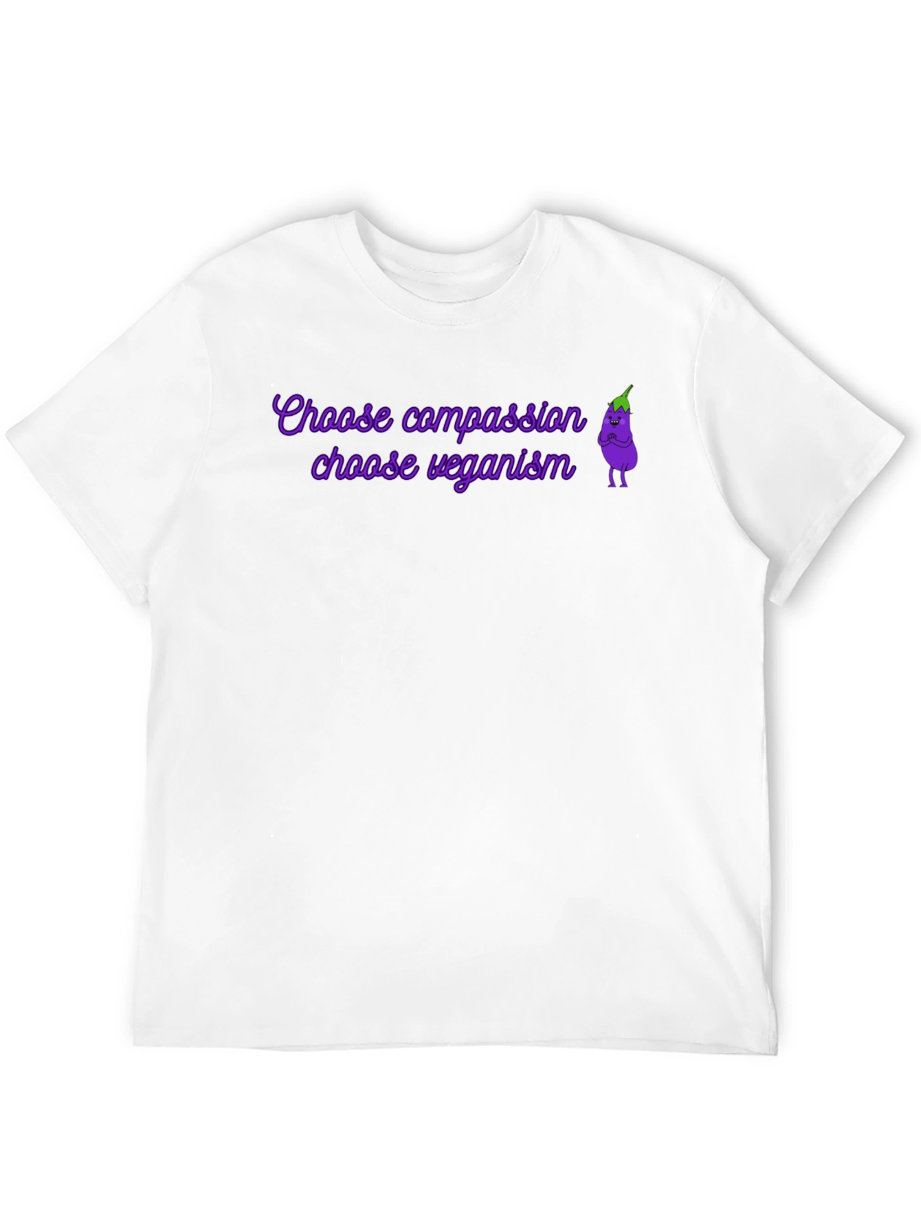 Vegan T-Shirt: Choose Compassion Choose Veganism