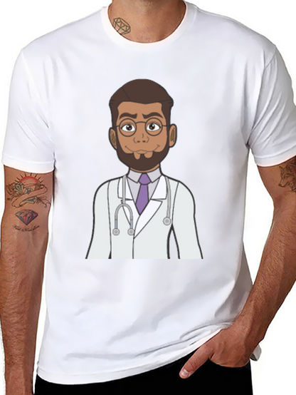 Doctor Cartoon Graphic T-Shirt
