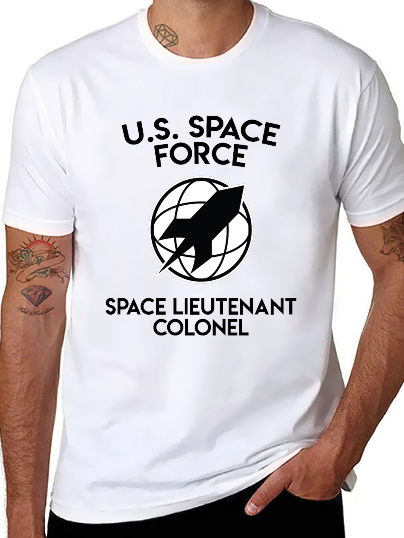 U.S. Space Force Rocket Graphic T-Shirt
