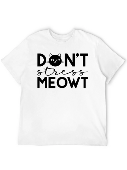 Dont Stress Meowt Funny Cat T-Shirt