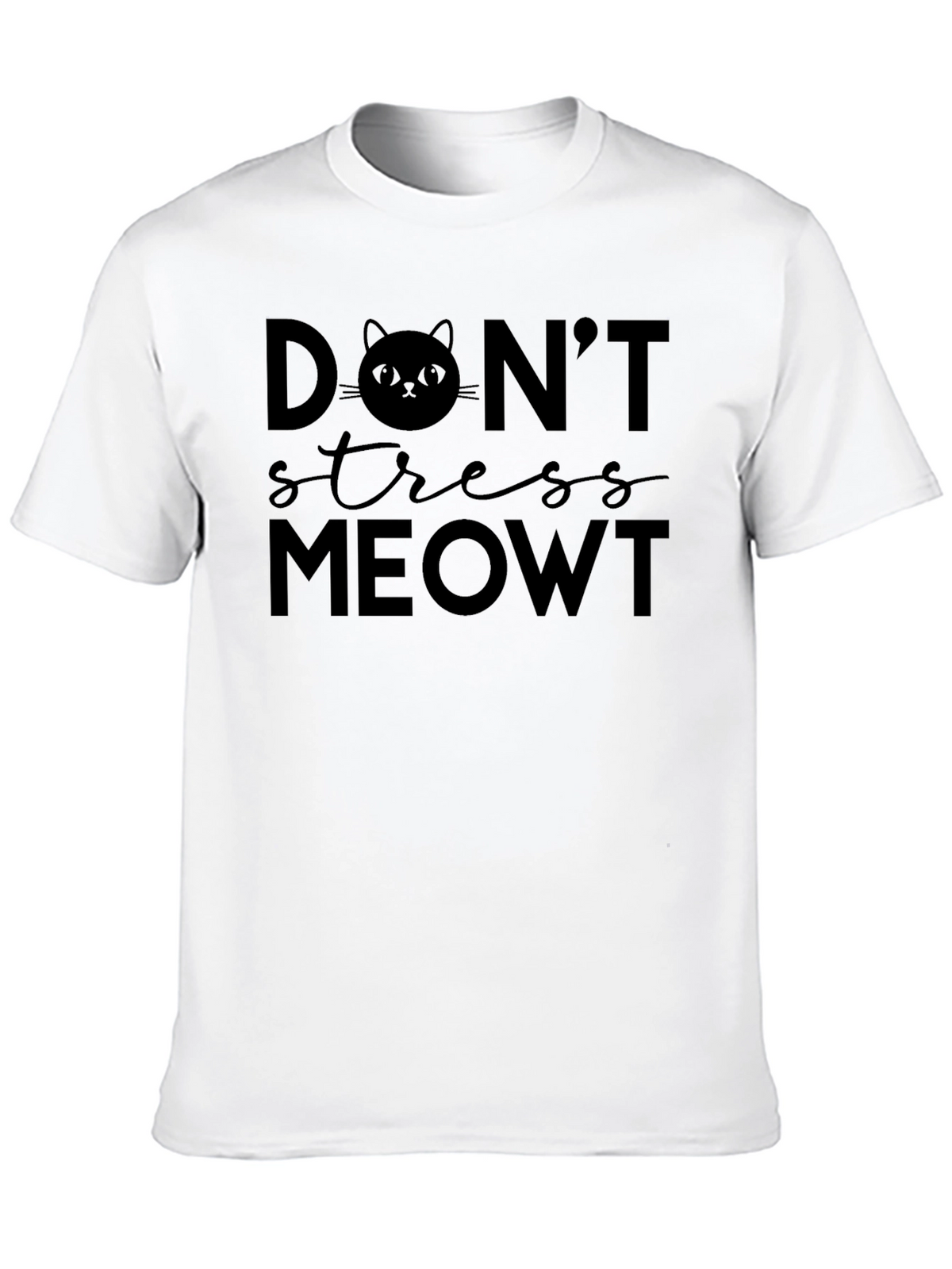 Dont Stress Meowt Funny Cat T-Shirt