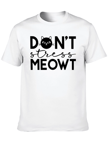 Dont Stress Meowt Funny Cat T-Shirt