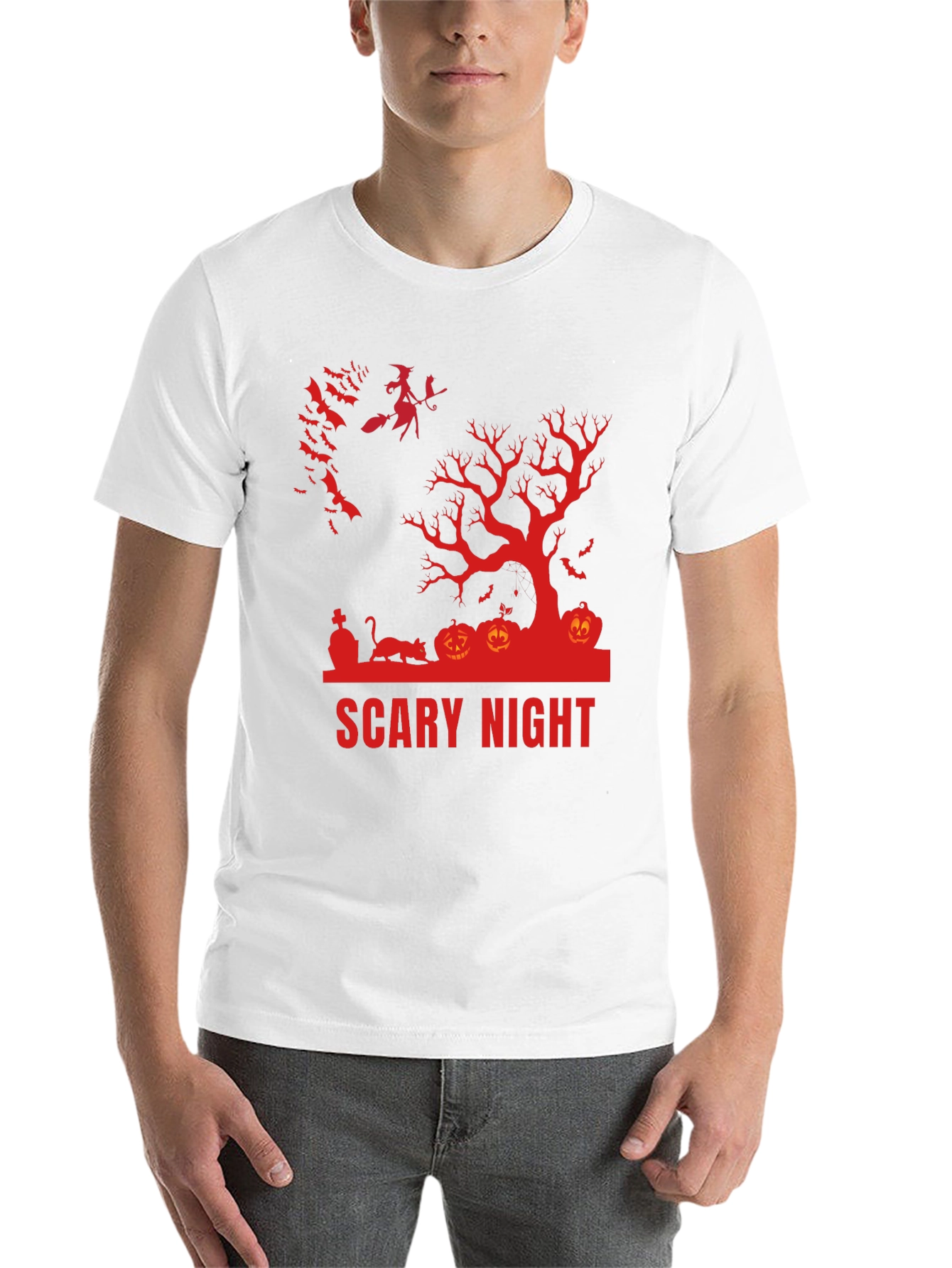 Scary Night Halloween T-Shirt