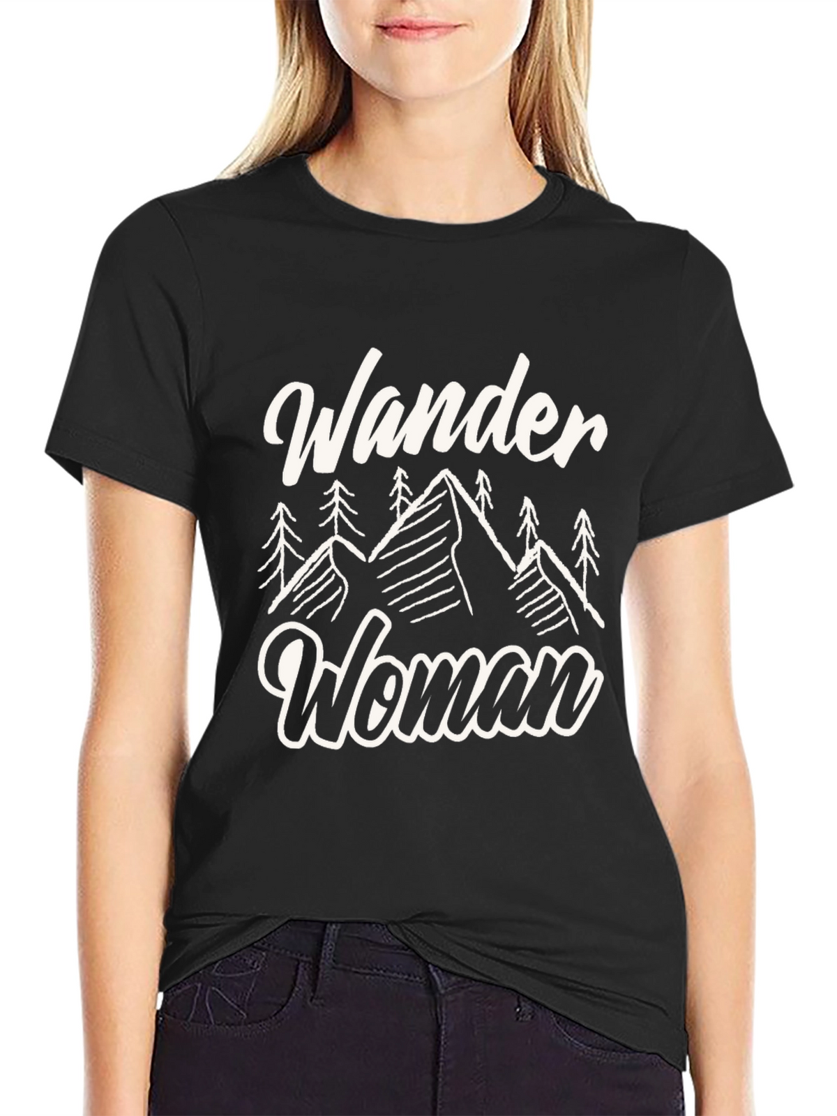 Wander Woman Graphic Tee - Nature Lover Shirt