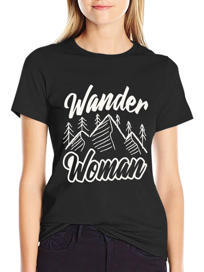 Wander Woman Graphic Tee - Nature Lover Shirt