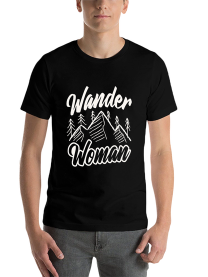Wander Woman Graphic Tee - Nature Lover Shirt