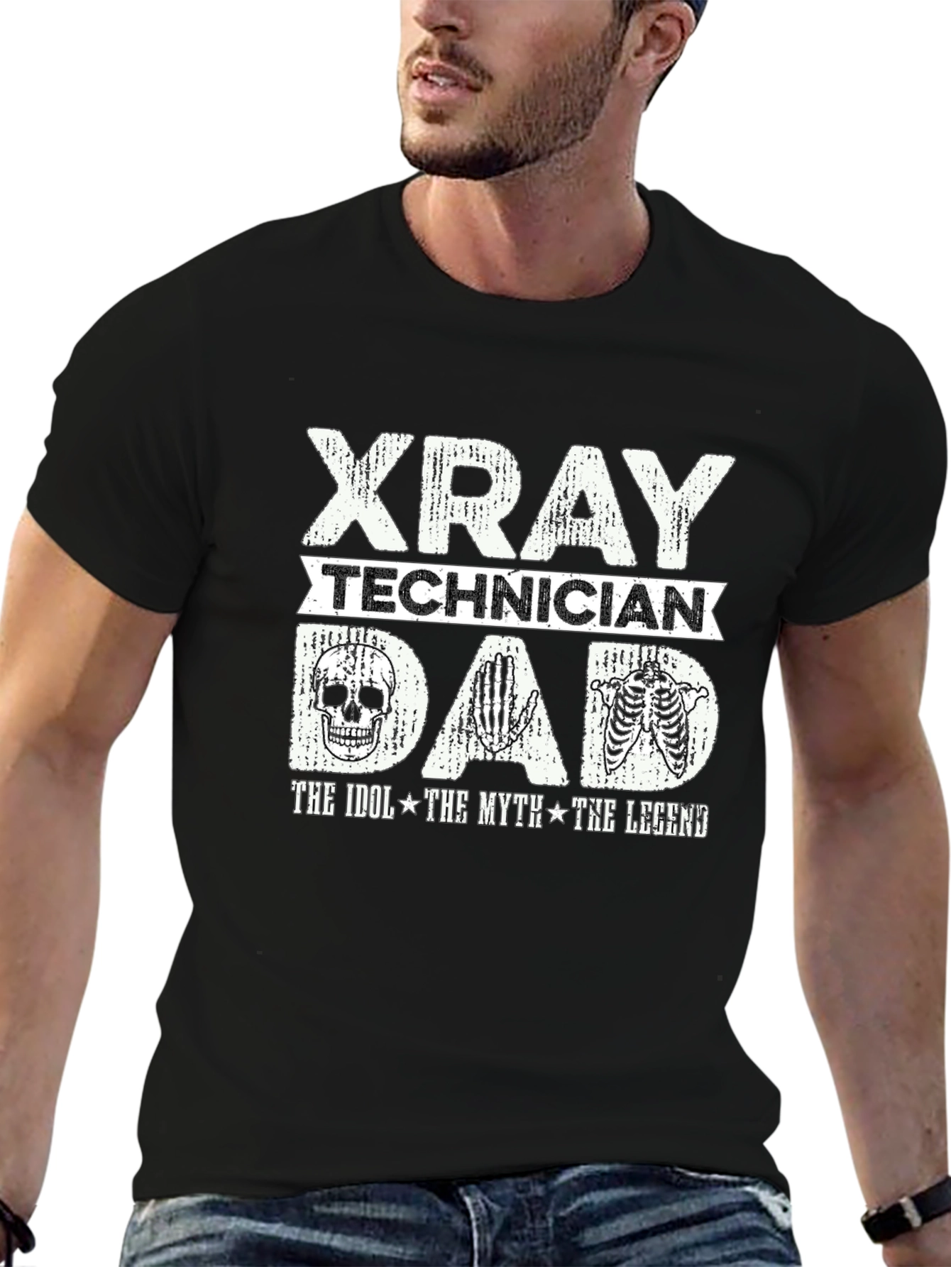 X-Ray Technician Dad T-Shirt