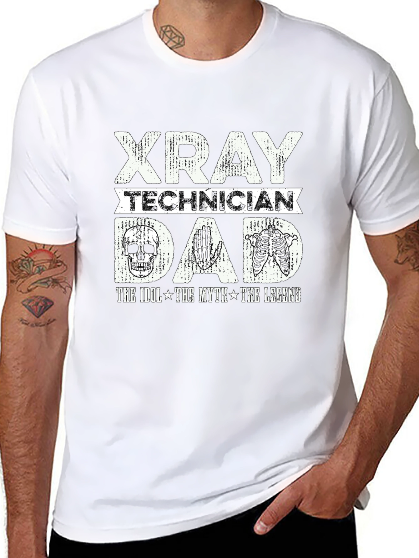 X-Ray Technician Dad T-Shirt