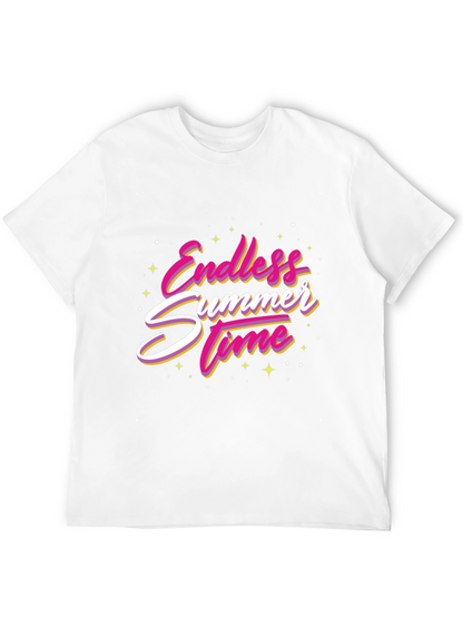 Endless Summer Time Graphic Tee - Black