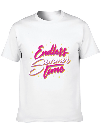 Endless Summer Time Graphic Tee - Black
